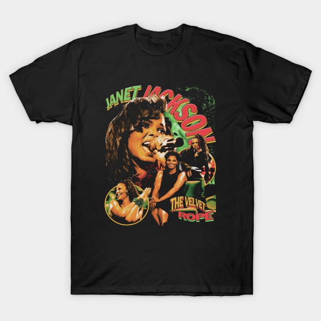 Janet Jackson The Velvet Rope - Janet Jackson - T-Shirt Janet Jackson The Velvet Rope - Janet Jackson - T-Shirt